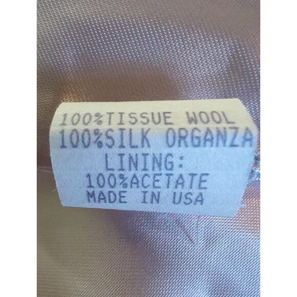 VTG Neiman Marcus HELENA Lilac Sleeveless Dress & Matching Wool Overcoat Size 3T - Picture 4 of 16